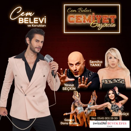 Cem BELEVİ ile Cemiyet Gazinosu İzmir Özel Galası